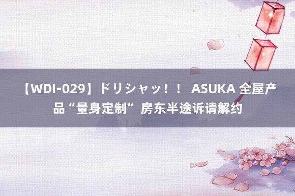 【WDI-029】ドリシャッ！！ ASUKA 全屋产品“量身定制” 房东半途诉请解约