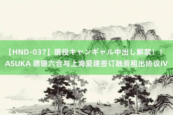 【HND-037】現役キャンギャル中出し解禁！！ ASUKA 德银六合与上海爱建签订融资租出协议IV